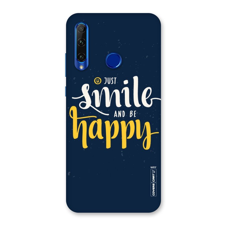 Just Smile Back Case for Honor 20i