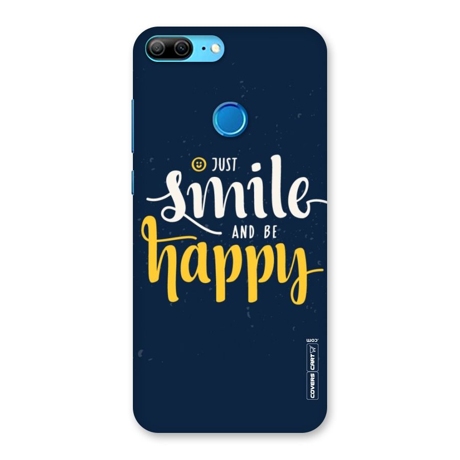 Just Smile Back Case for Honor 9 Lite