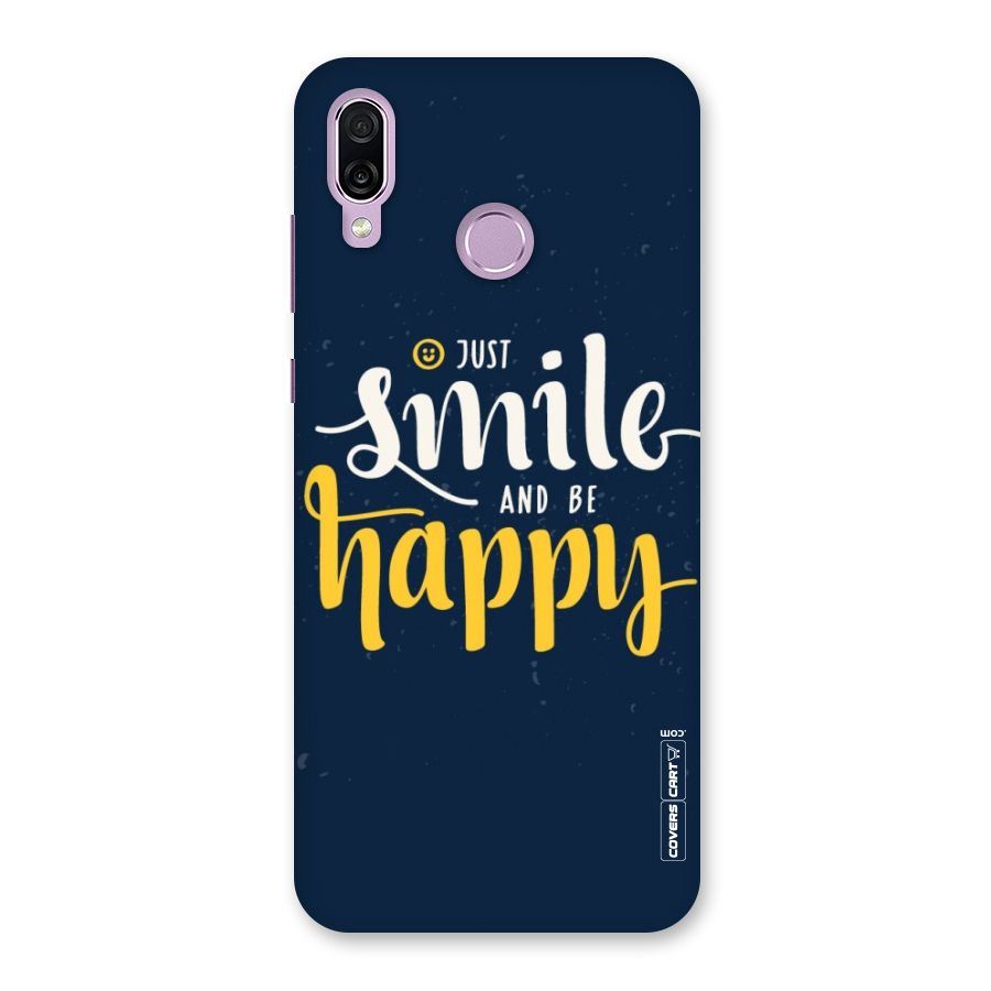 Just Smile Back Case for Honor Play