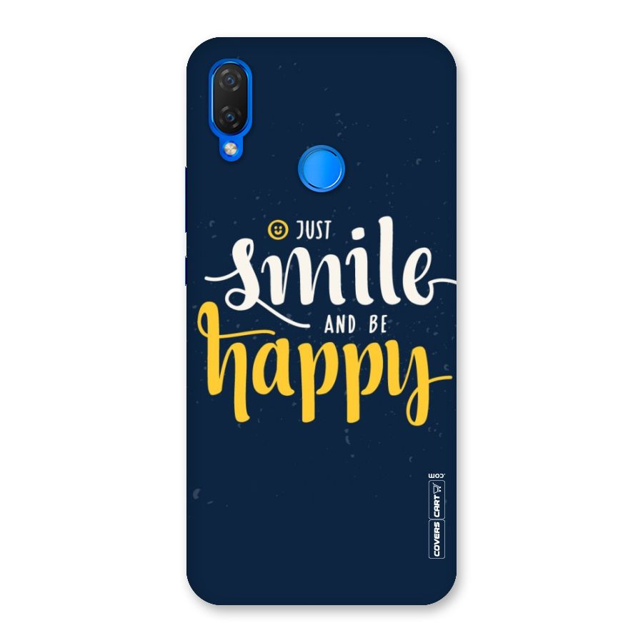 Just Smile Back Case for Huawei P Smart+