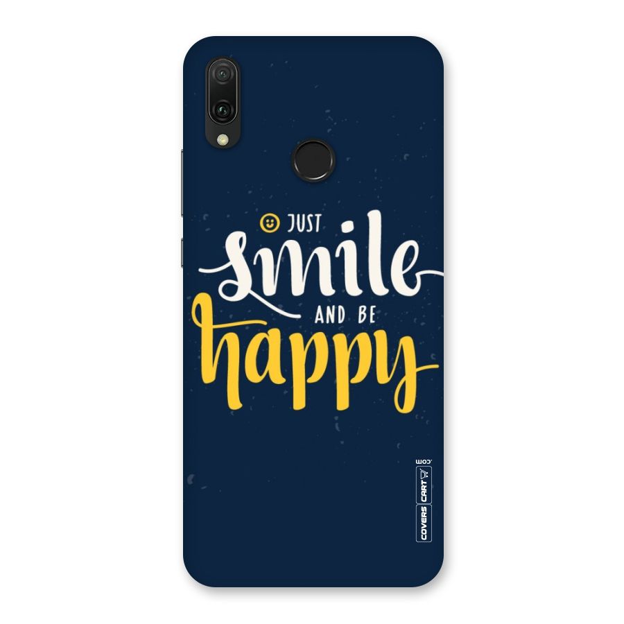 Just Smile Back Case for Huawei Y9 (2019)