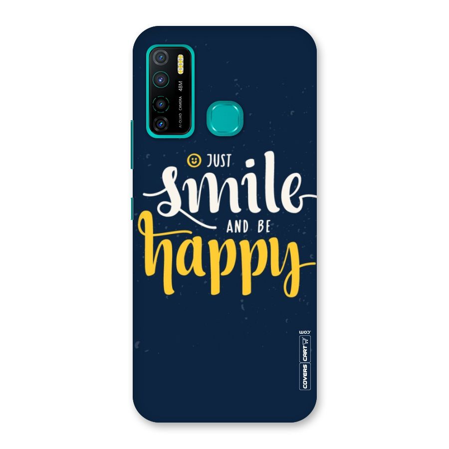 Just Smile Back Case for Infinix Hot 9 Pro