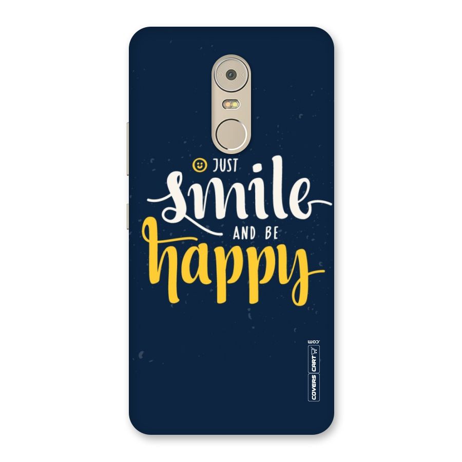 Just Smile Back Case for Lenovo K6 Note