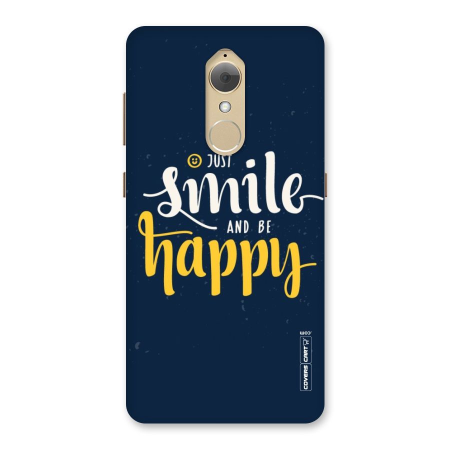Just Smile Back Case for Lenovo K8