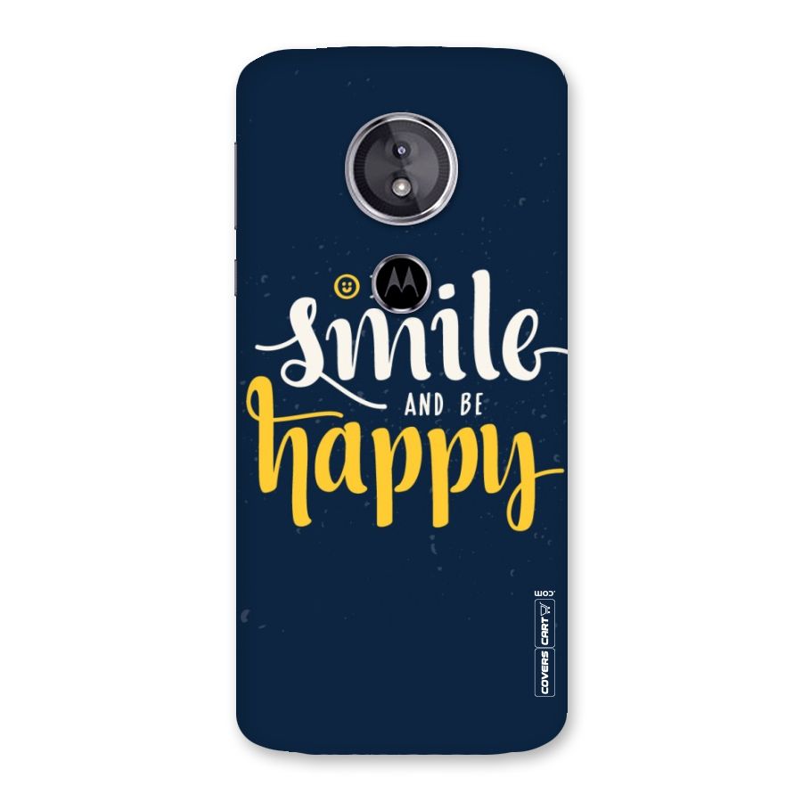 Just Smile Back Case for Moto E5