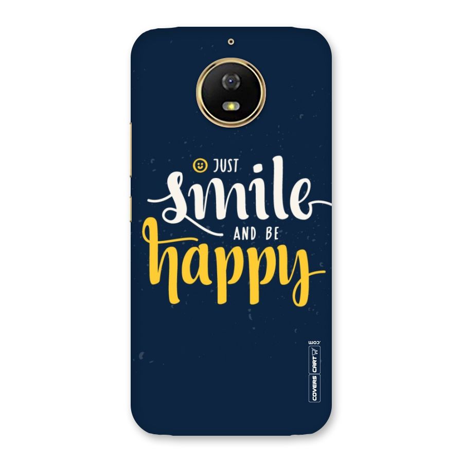 Just Smile Back Case for Moto G5s