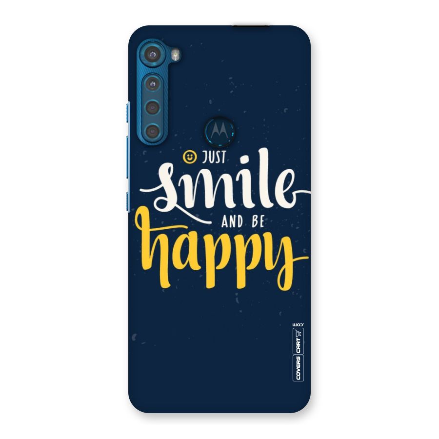 Just Smile Back Case for Motorola One Fusion Plus