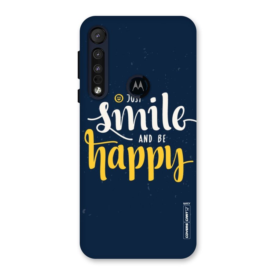 Just Smile Back Case for Motorola One Macro