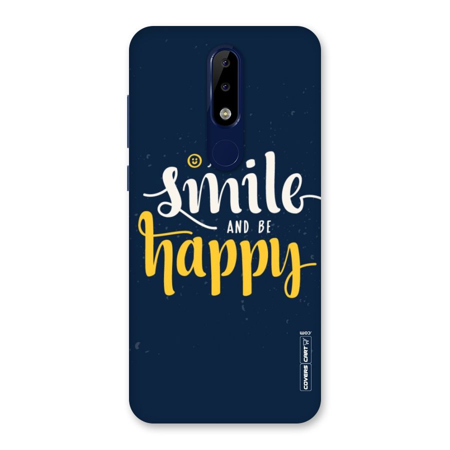 Just Smile Back Case for Nokia 5.1 Plus