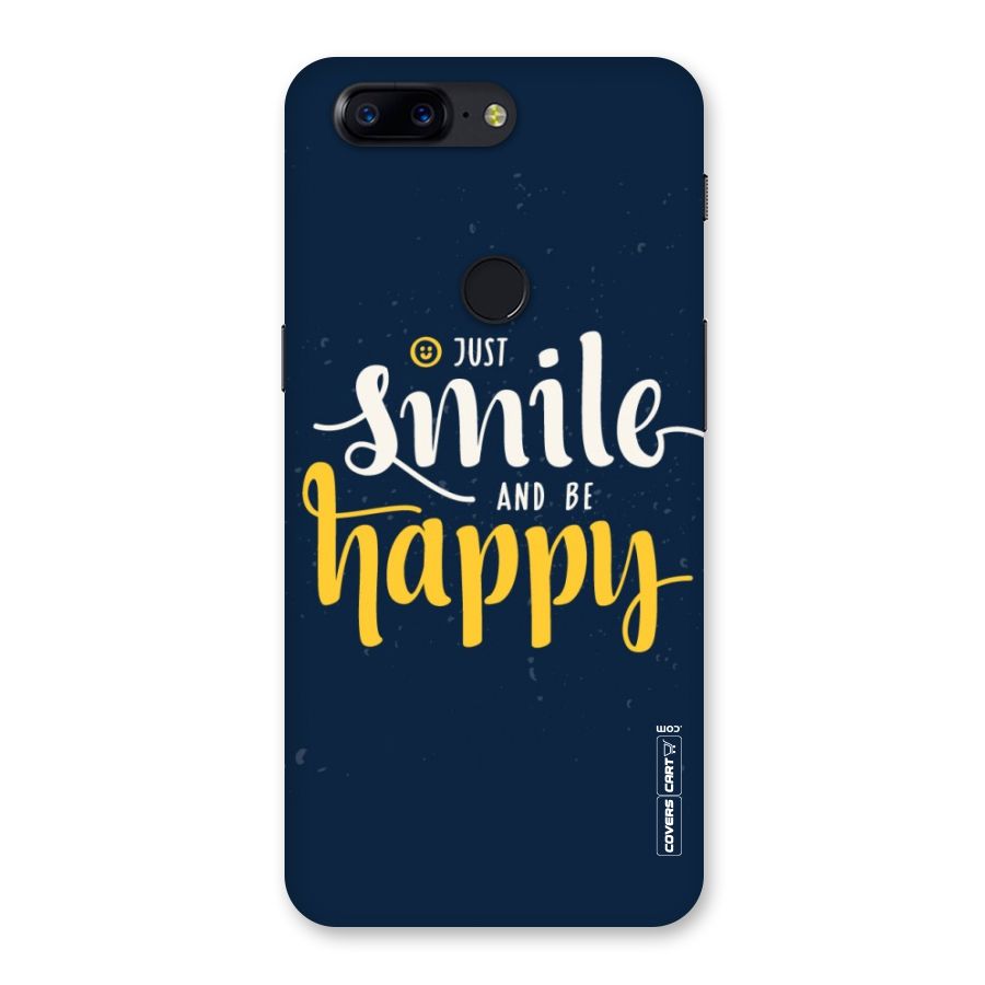 Just Smile Back Case for OnePlus 5T