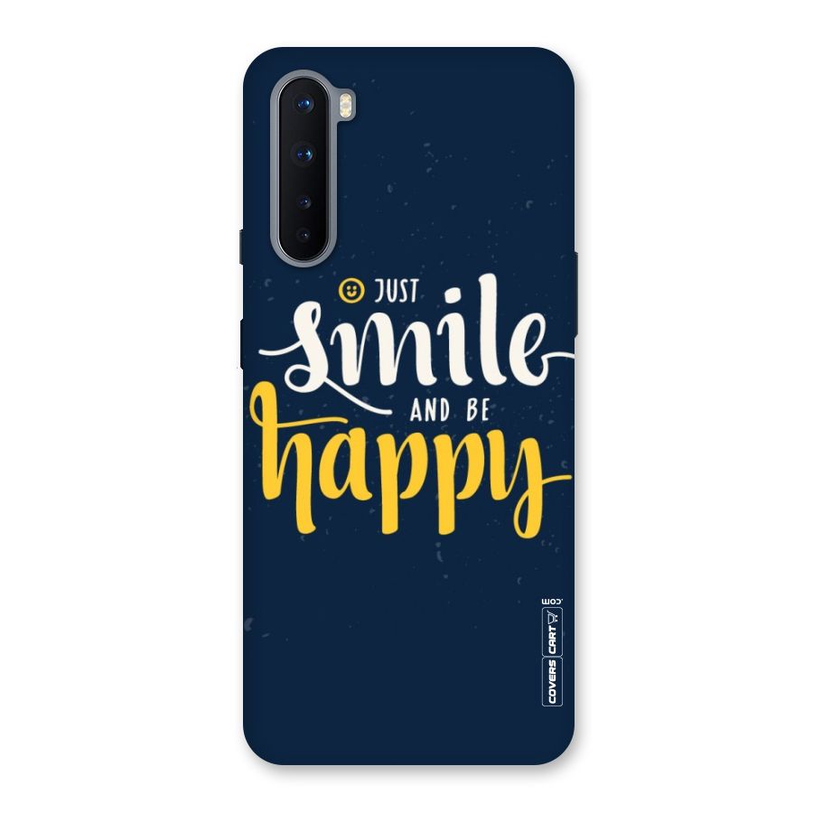 Just Smile Back Case for OnePlus Nord