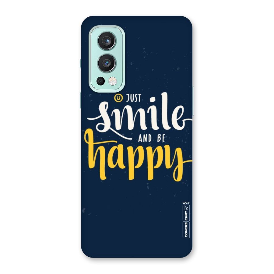Just Smile Back Case for OnePlus Nord 2 5G