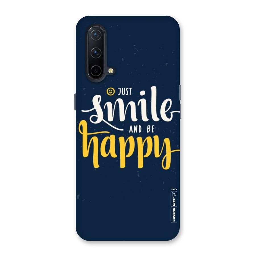 Just Smile Back Case for OnePlus Nord CE 5G