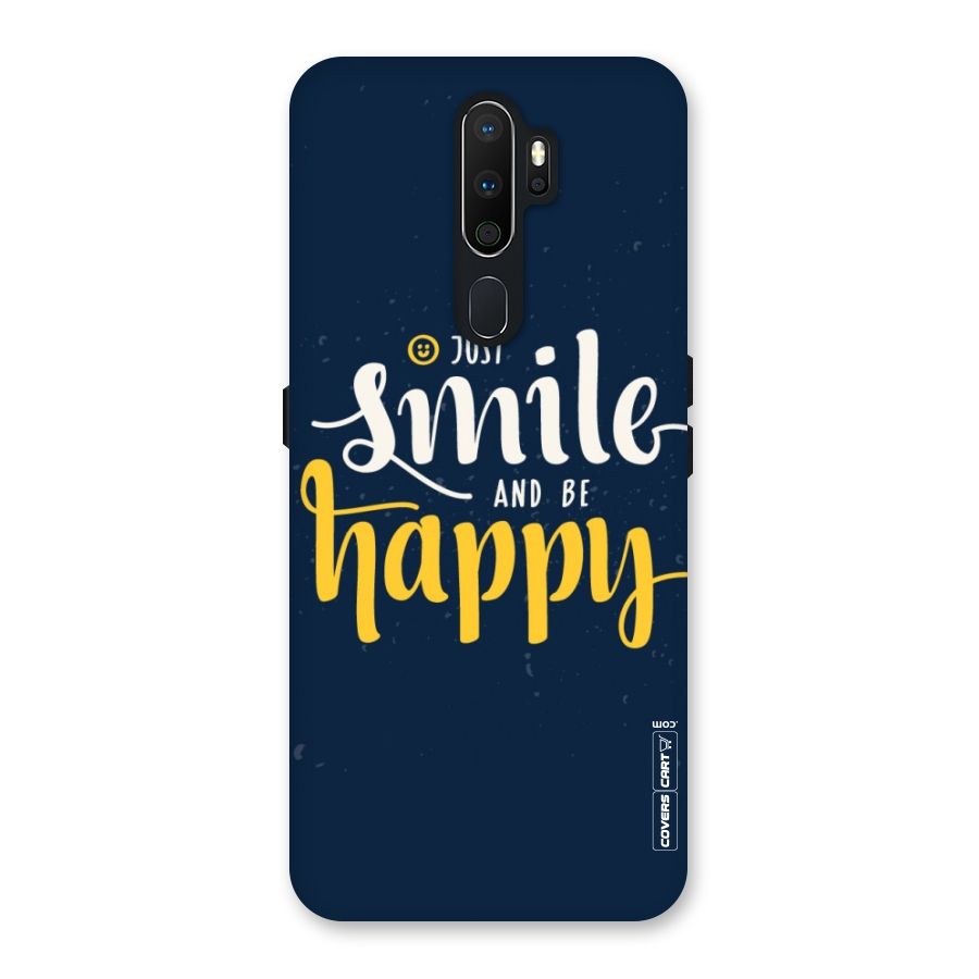 Just Smile Back Case for Oppo A5 (2020)