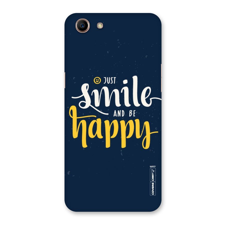 Just Smile Back Case for Oppo A83 (2018)