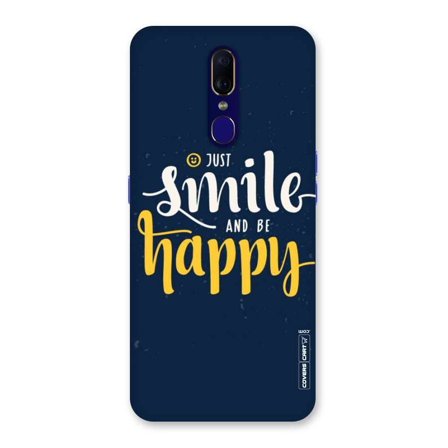 Just Smile Back Case for Oppo A9