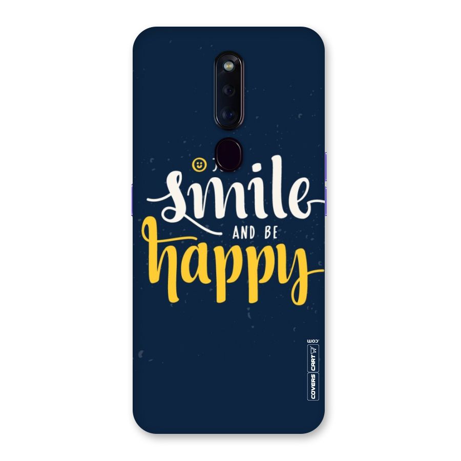 Just Smile Back Case for Oppo F11 Pro
