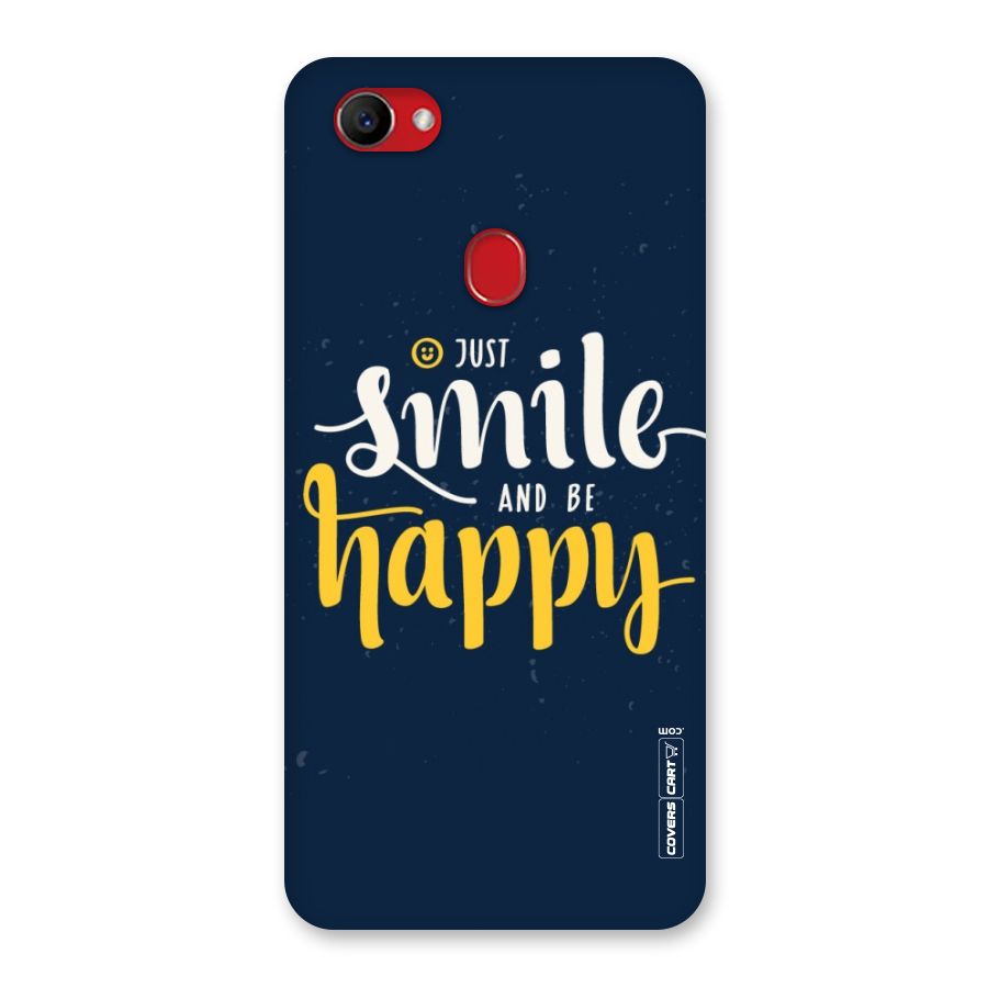 Just Smile Back Case for Oppo F7