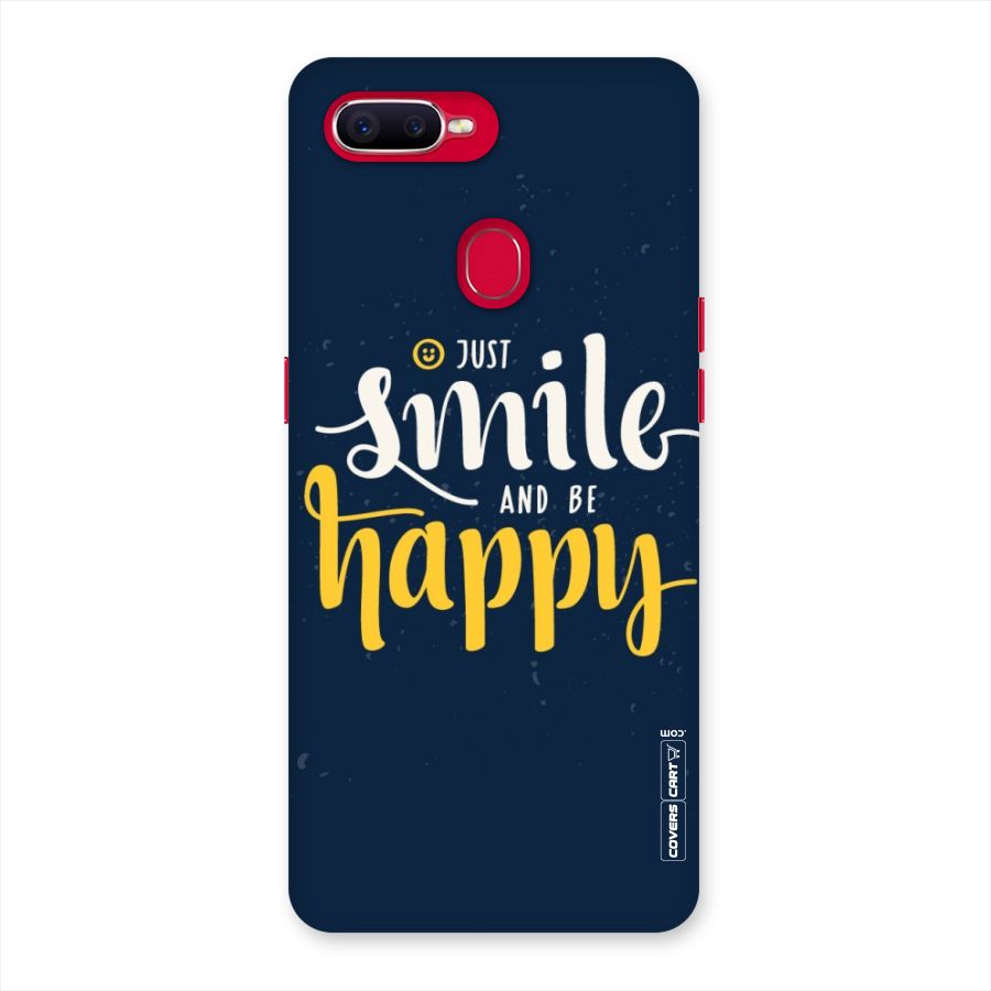 Just Smile Back Case for Oppo F9 Pro