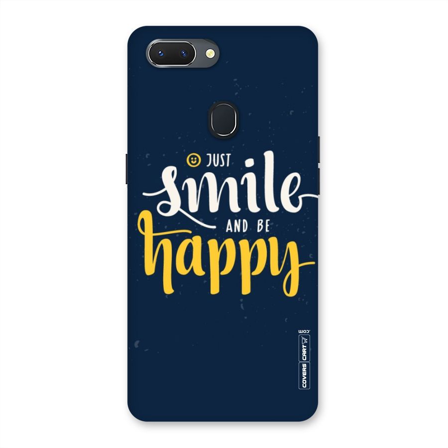 Just Smile Back Case for Oppo Realme 2