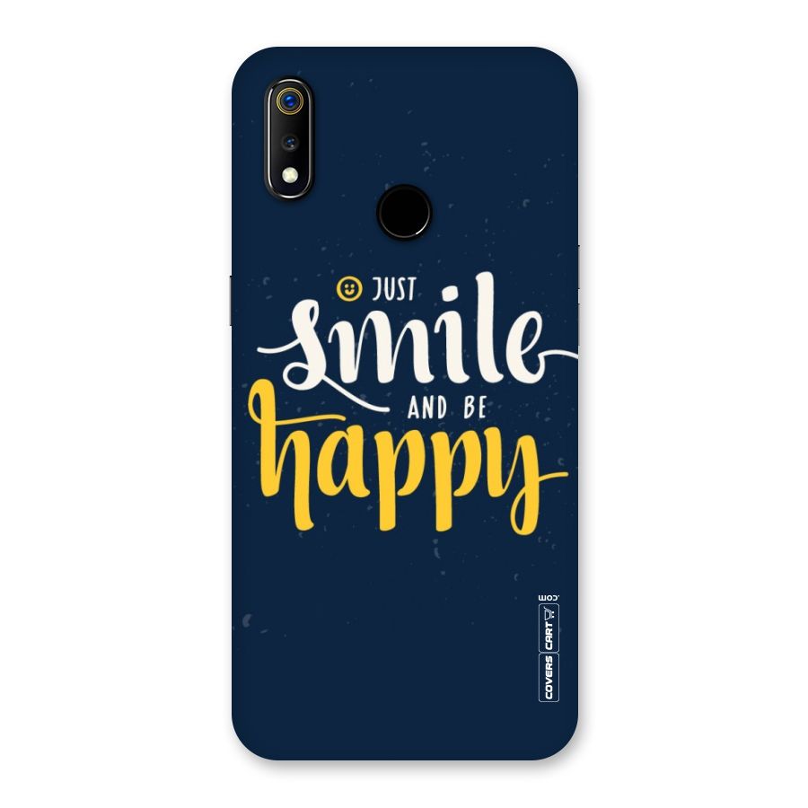 Just Smile Back Case for Realme 3