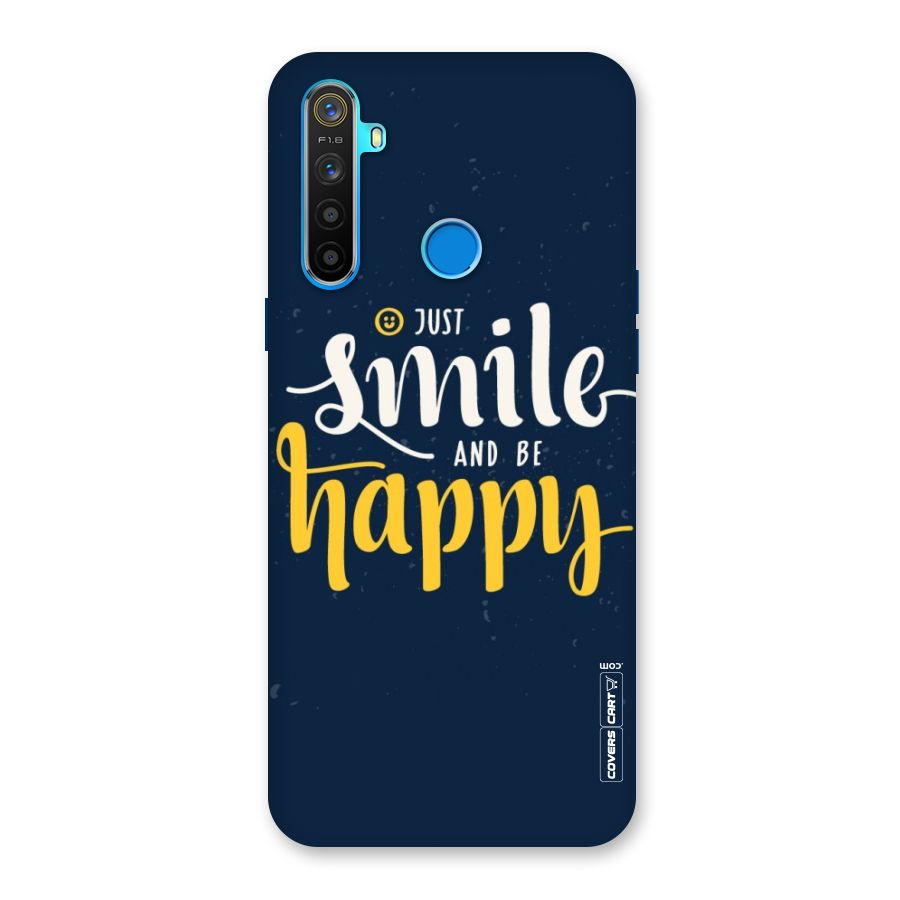 Just Smile Back Case for Realme 5