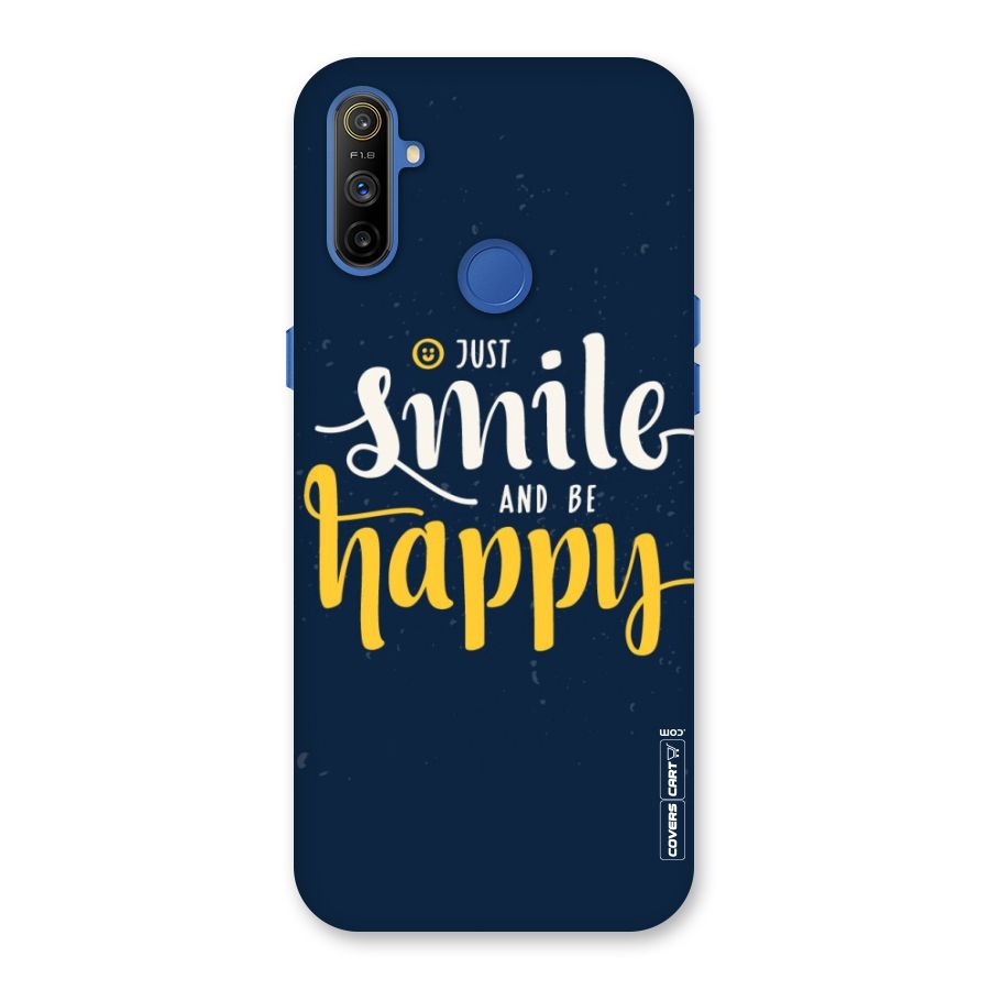 Just Smile Back Case for Realme Narzo 10A