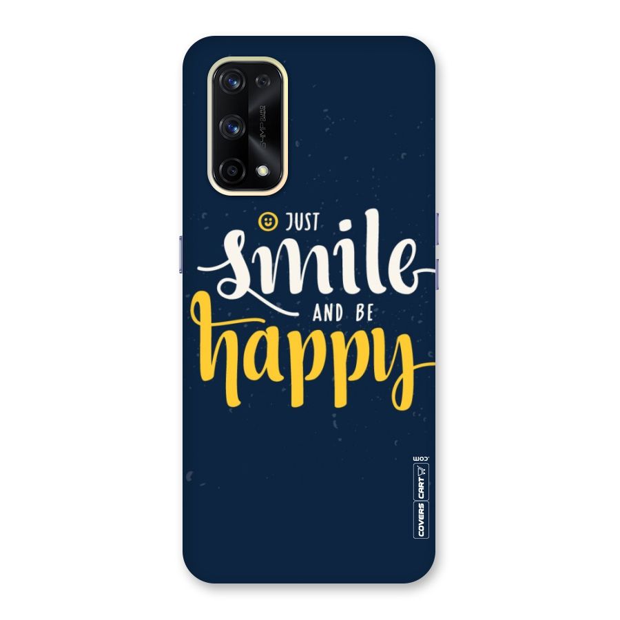 Just Smile Glass Back Case for Realme X7 Pro