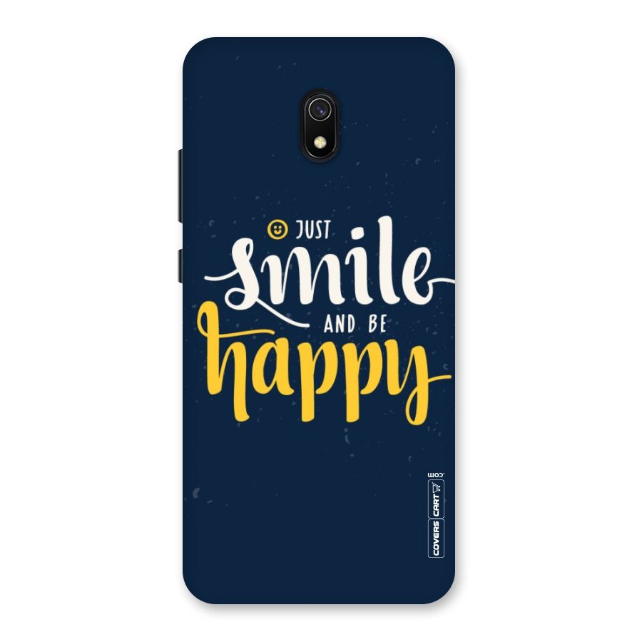 Just Smile Back Case for Redmi 8A