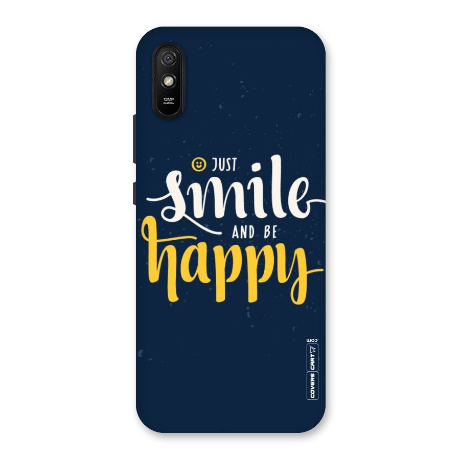 Just Smile Back Case for Redmi 9A