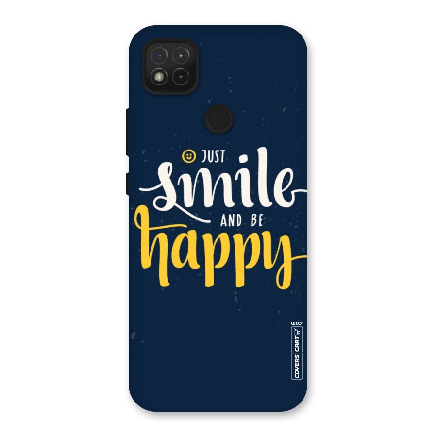 Just Smile Back Case for Redmi 9C