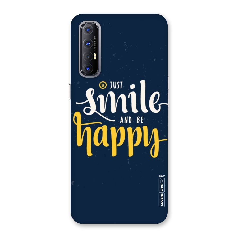 Just Smile Back Case for Reno3 Pro