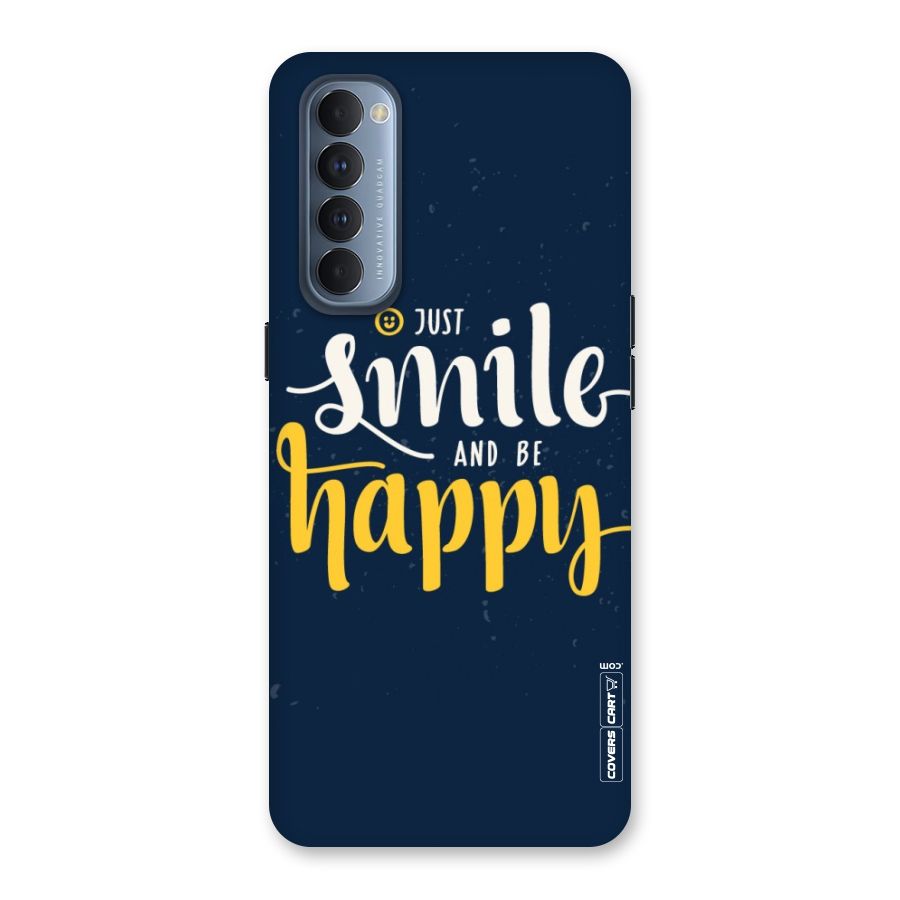 Just Smile Back Case for Reno4 Pro