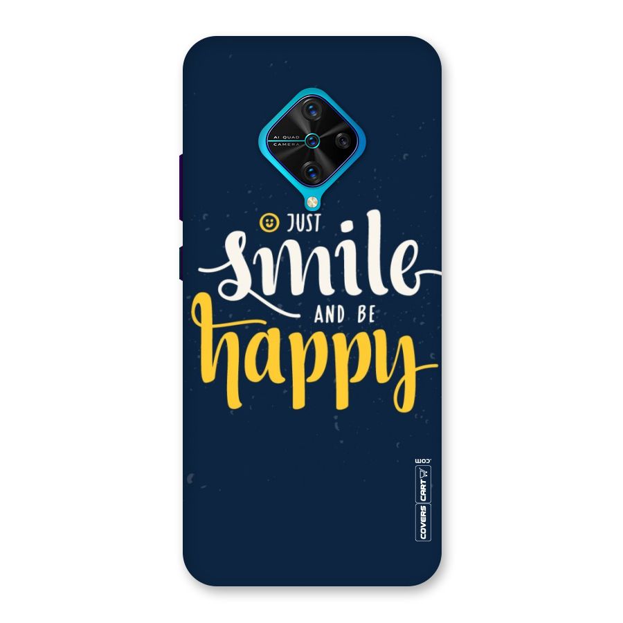 Just Smile Back Case for Vivo S1 Pro
