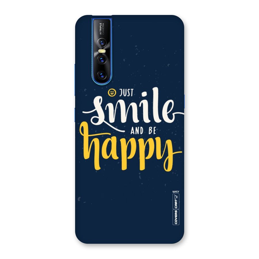 Just Smile Back Case for Vivo V15 Pro