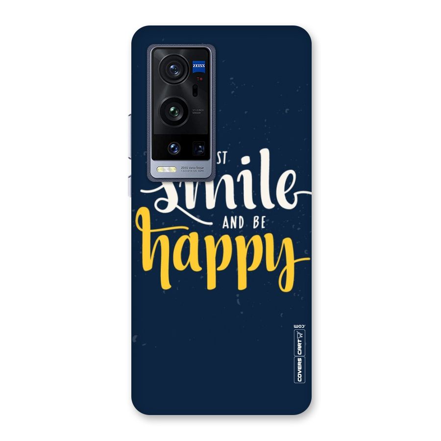 Just Smile Back Case for Vivo X60 Pro Plus