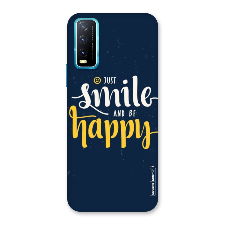Just Smile Back Case for Vivo Y20