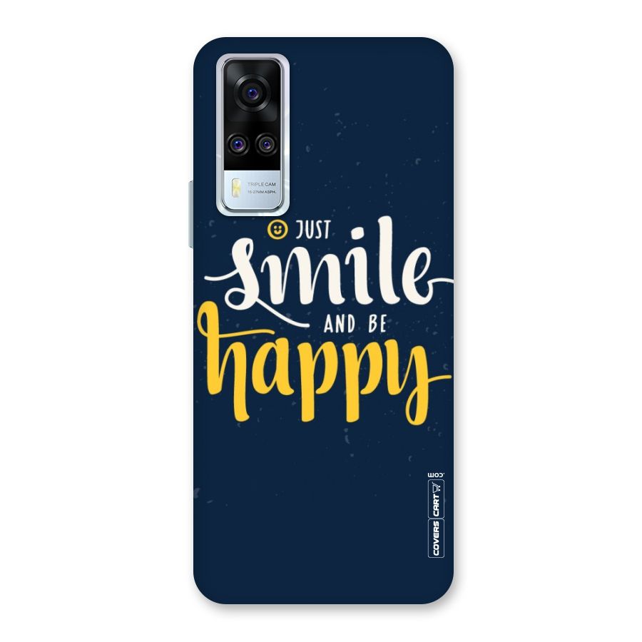Just Smile Back Case for Vivo Y31