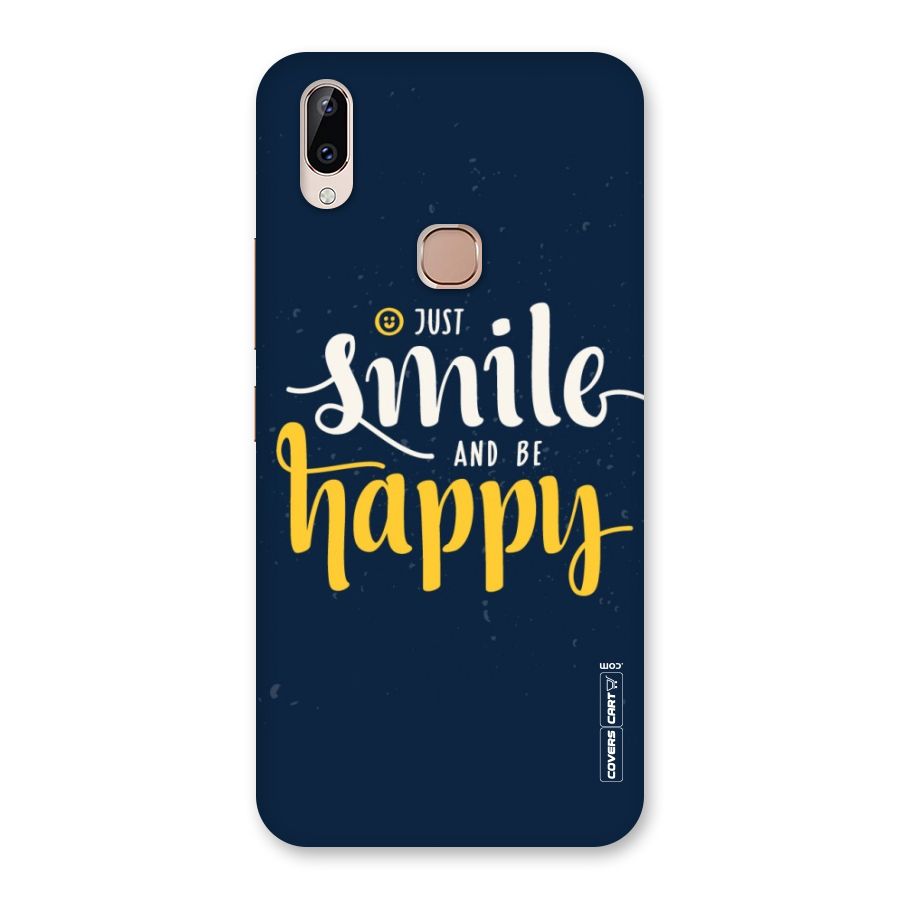 Just Smile Back Case for Vivo Y83 Pro