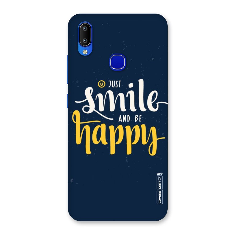 Just Smile Back Case for Vivo Y91