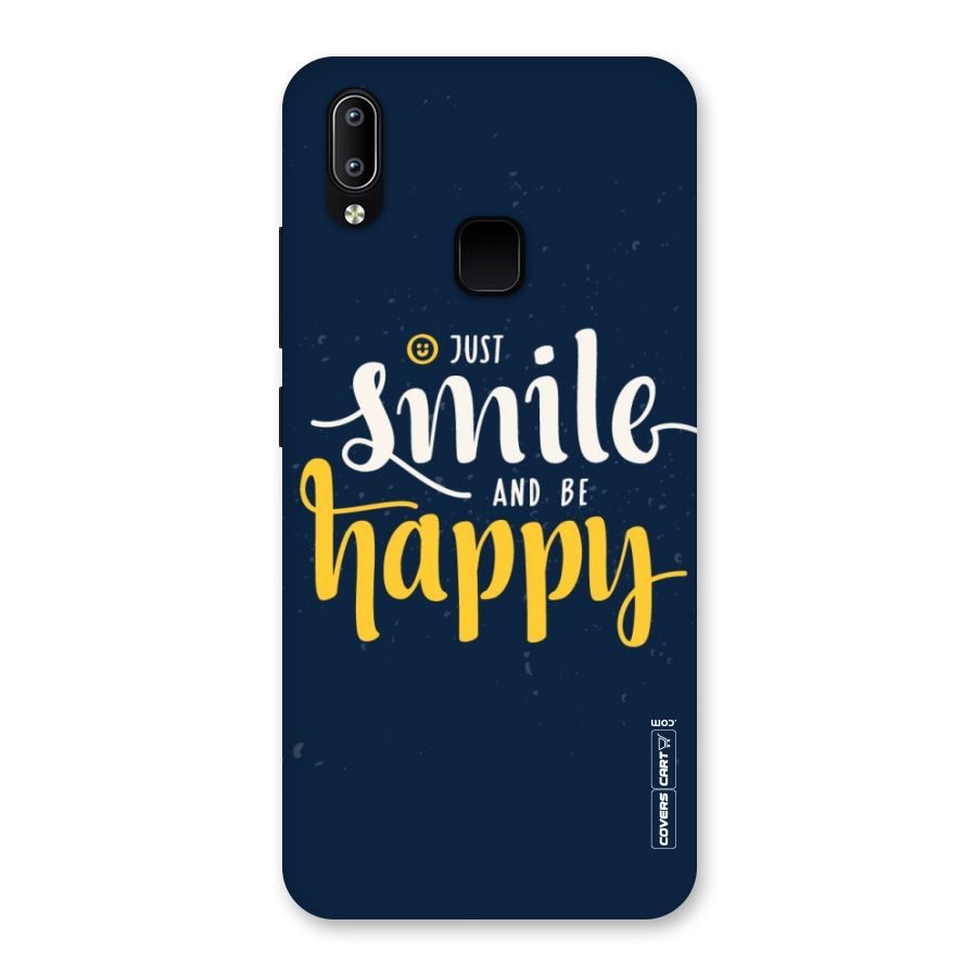 Just Smile Back Case for Vivo Y93