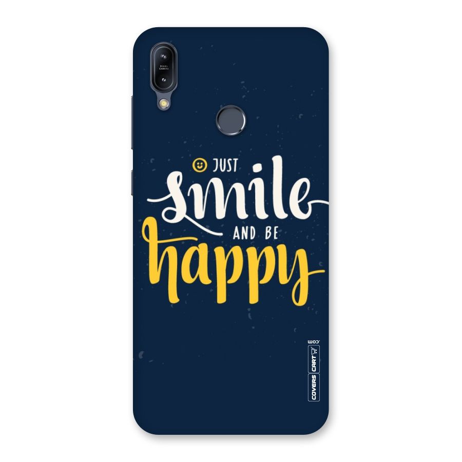 Just Smile Back Case for Zenfone Max M2