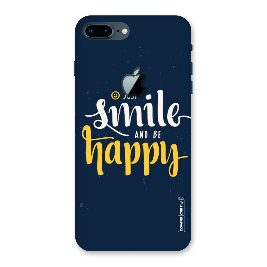 Just Smile Back Case for iPhone 7 Plus Apple Cut