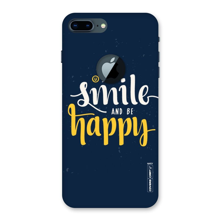 Just Smile Back Case for iPhone 7 Plus Logo Cut
