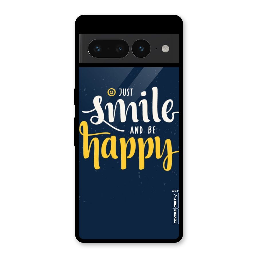 Just Smile Glass Back Case for Google Pixel 7 Pro