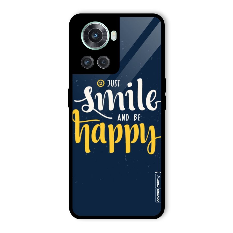 Just Smile Glass Back Case for OnePlus 10R