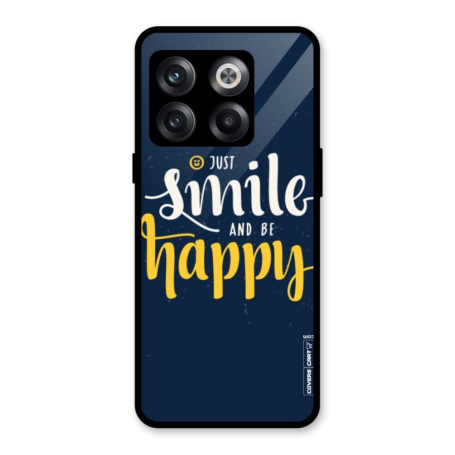 Just Smile Glass Back Case for OnePlus 10T