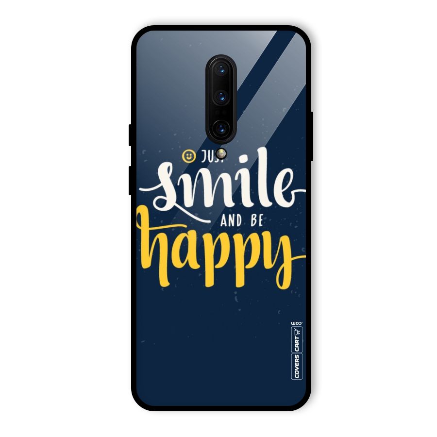 Just Smile Glass Back Case for OnePlus 7 Pro