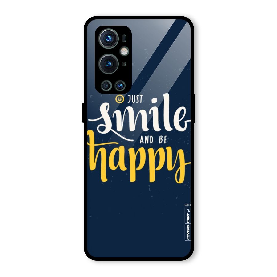 Just Smile Glass Back Case for OnePlus 9 Pro