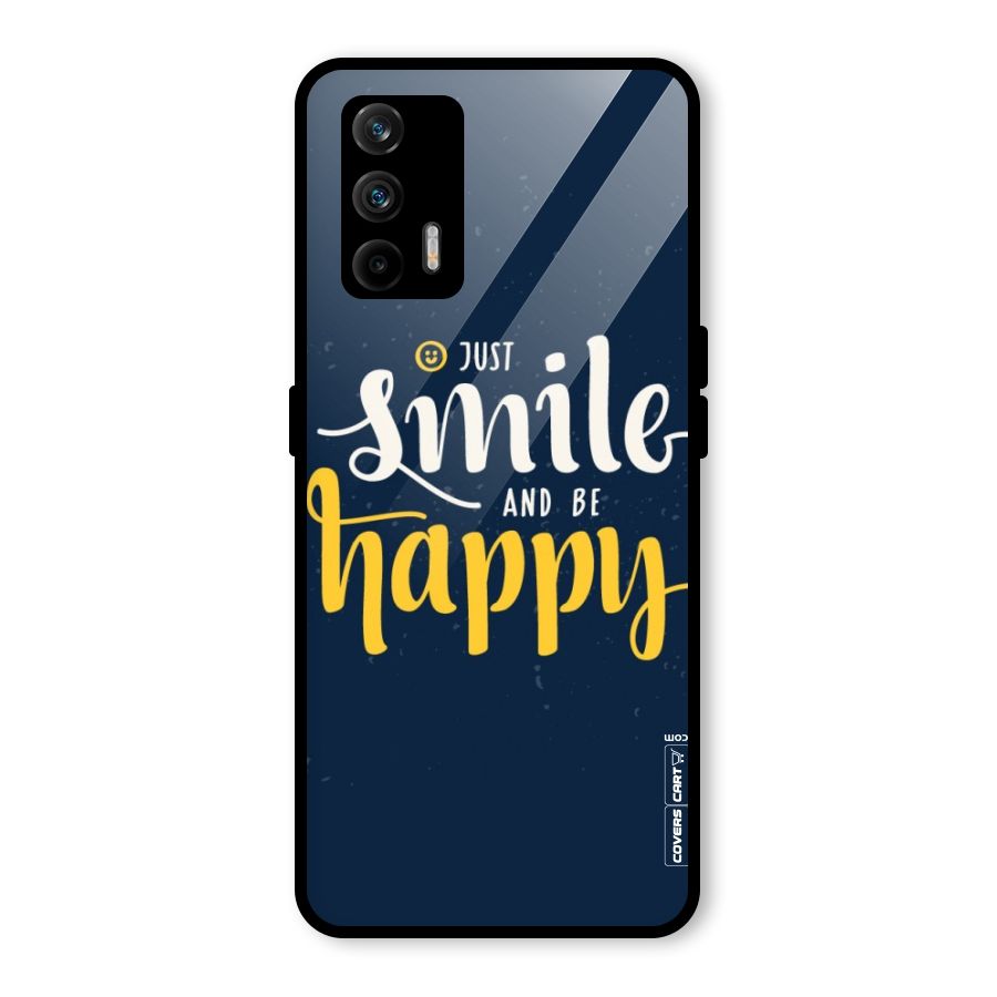Just Smile Glass Back Case for Realme GT 5G